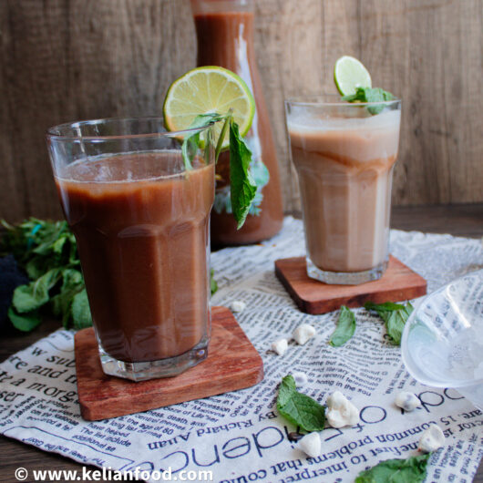 Jus De Baobab Avec La Poudre Et La Pulpe Jus De Baobab Au Lait