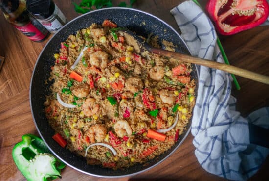 STIR FRIED FONIO
