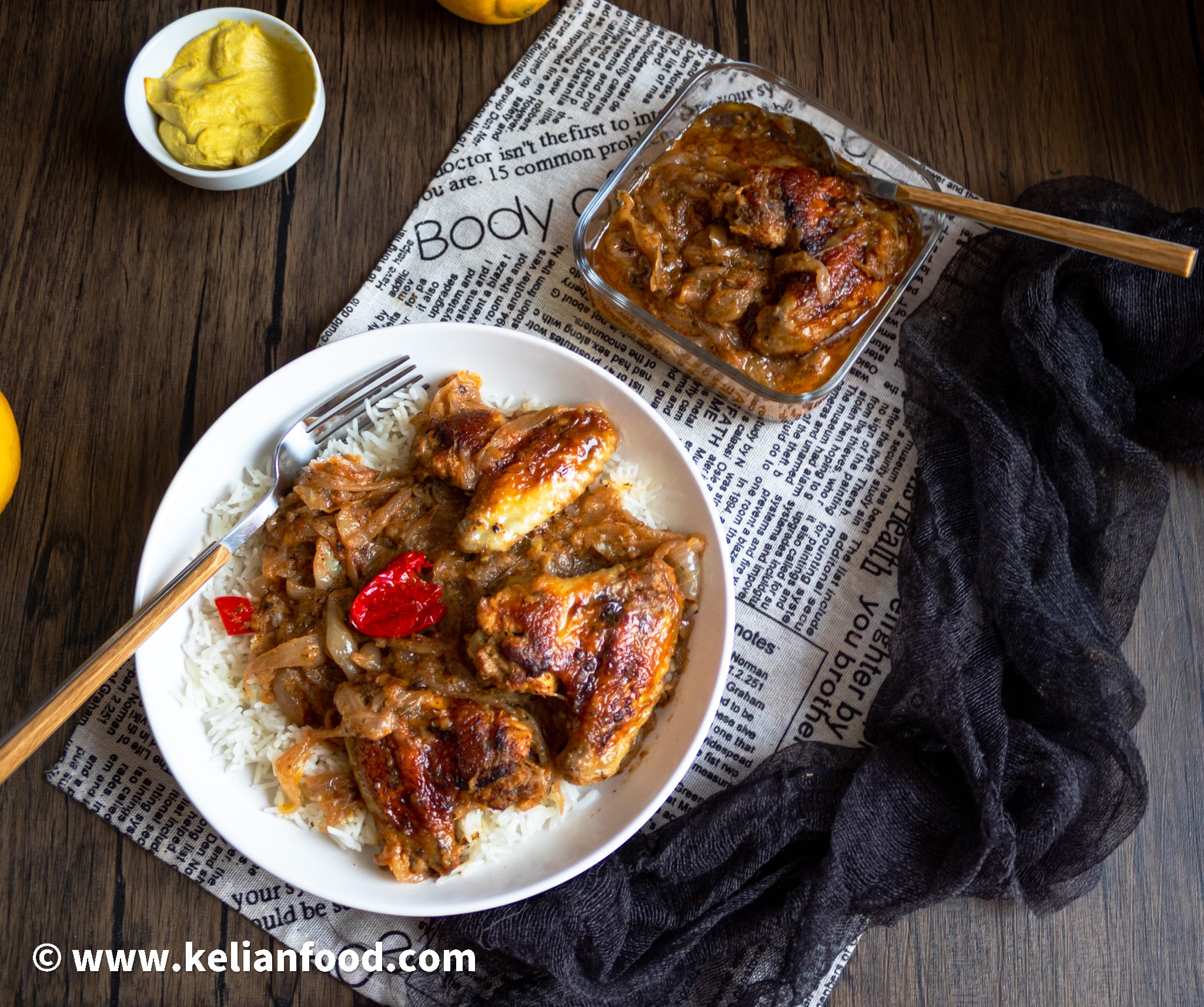 Recette poulet yassa