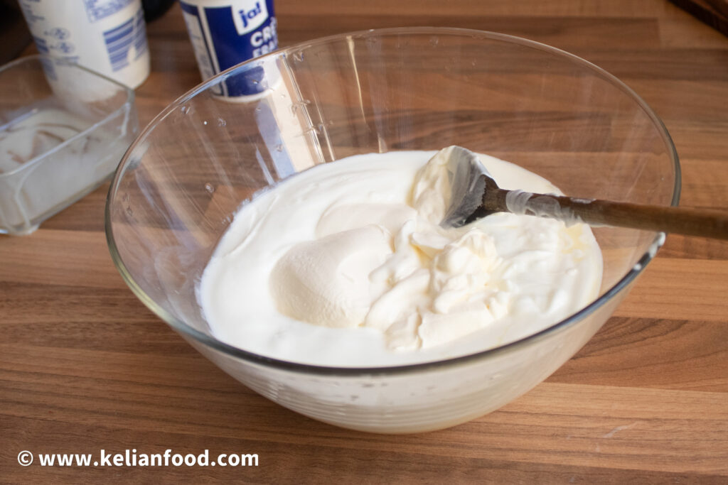 recette yaourt glacé