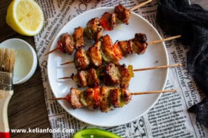 recette facile brochette de porc