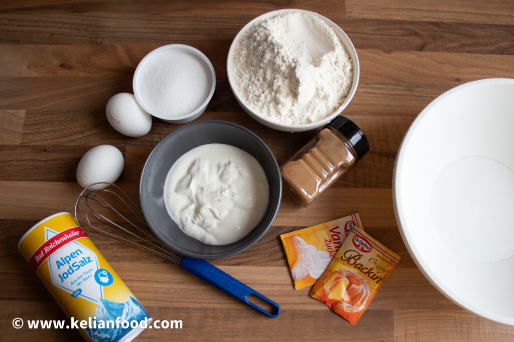 ingredient beignet yaourt