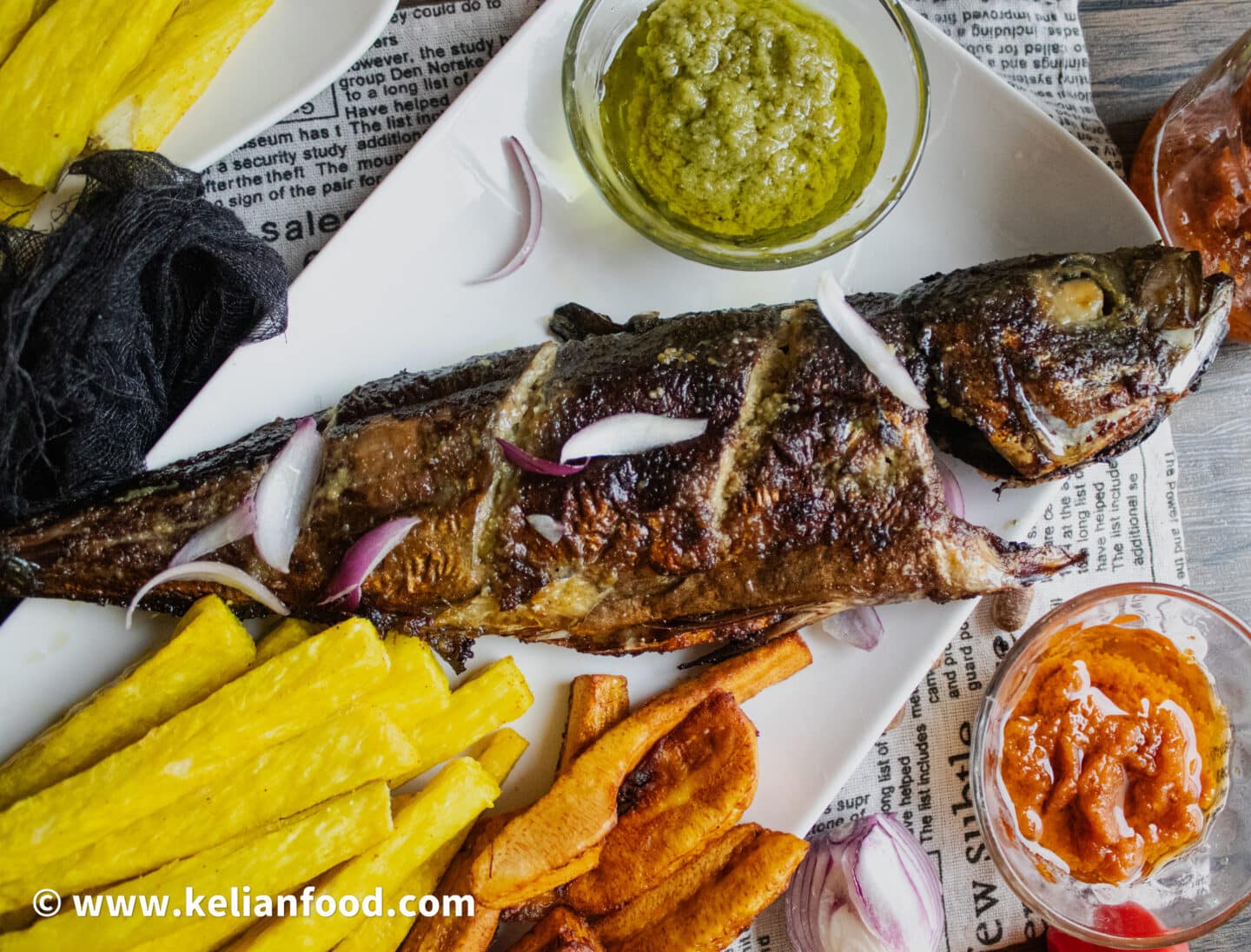 Poisson braisé la meilleure recette camerounaise facile! Kelianfood