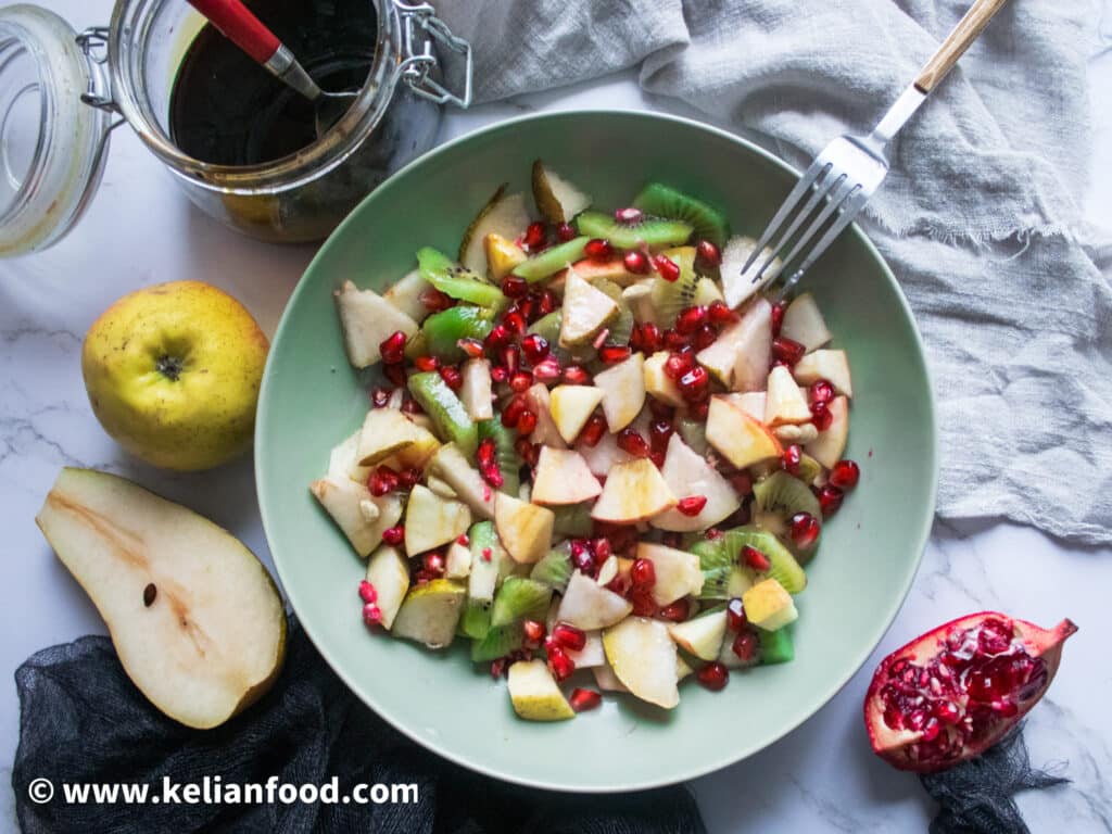 salade de fruits de noël