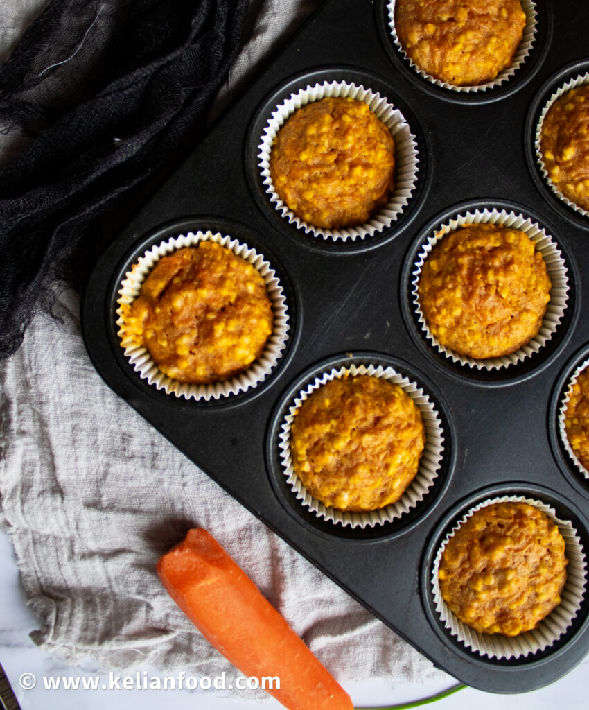 muffins a la carrote