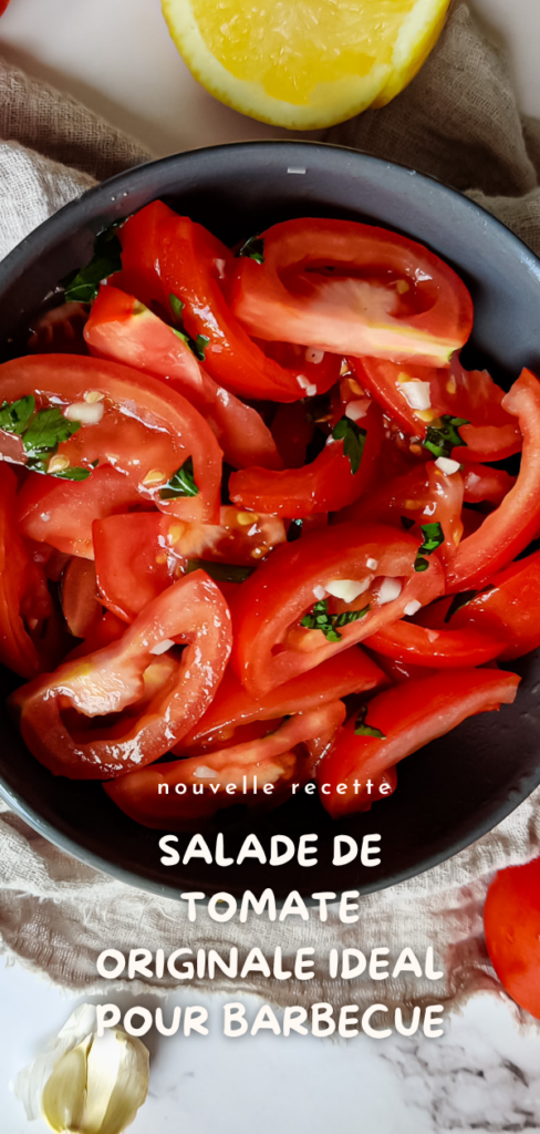 recette salade de tomate