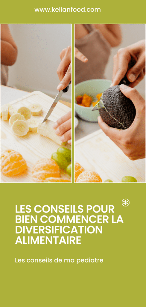 conseil diversification alimentaire de bebe