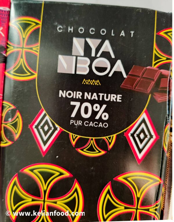 Chocolat Nya Mboa – Noir ,au lait ou au gingembre - Packs de 3! – Image 3