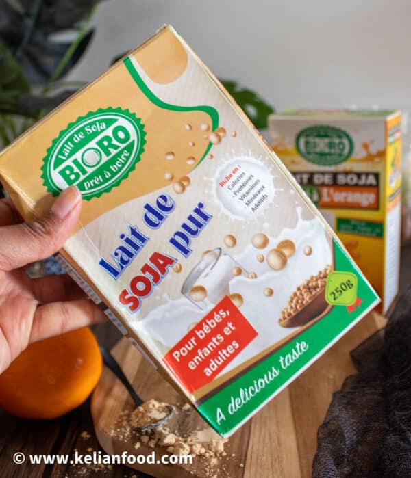 lait de soja pur