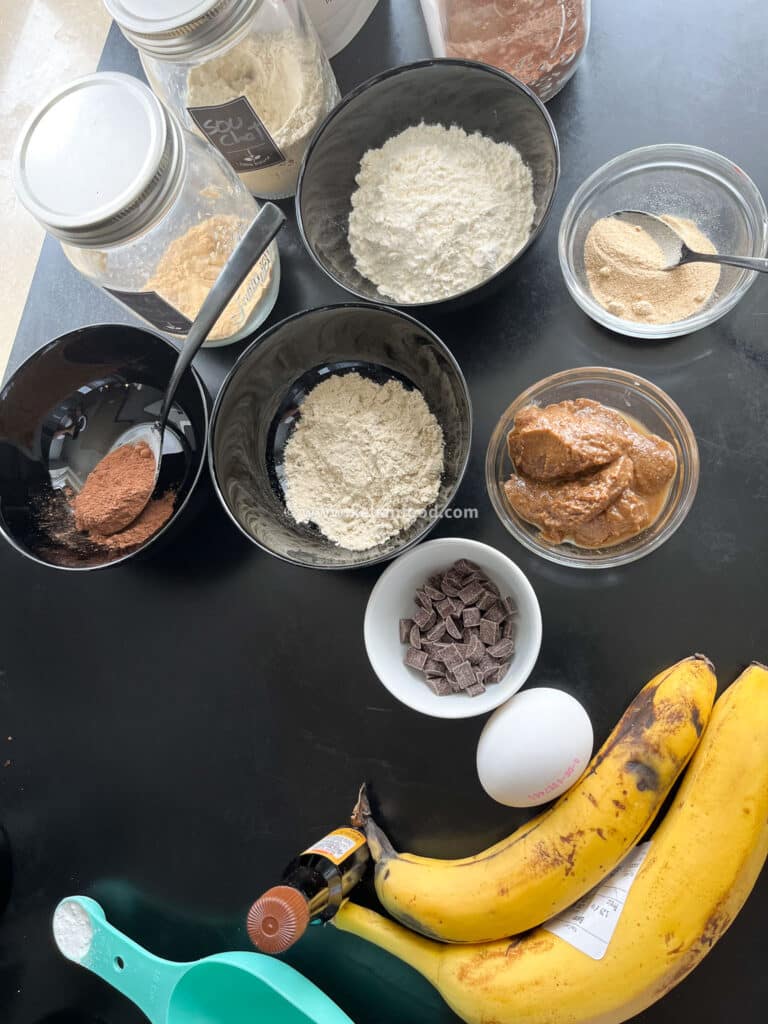 ingredient recette muffin healthy
