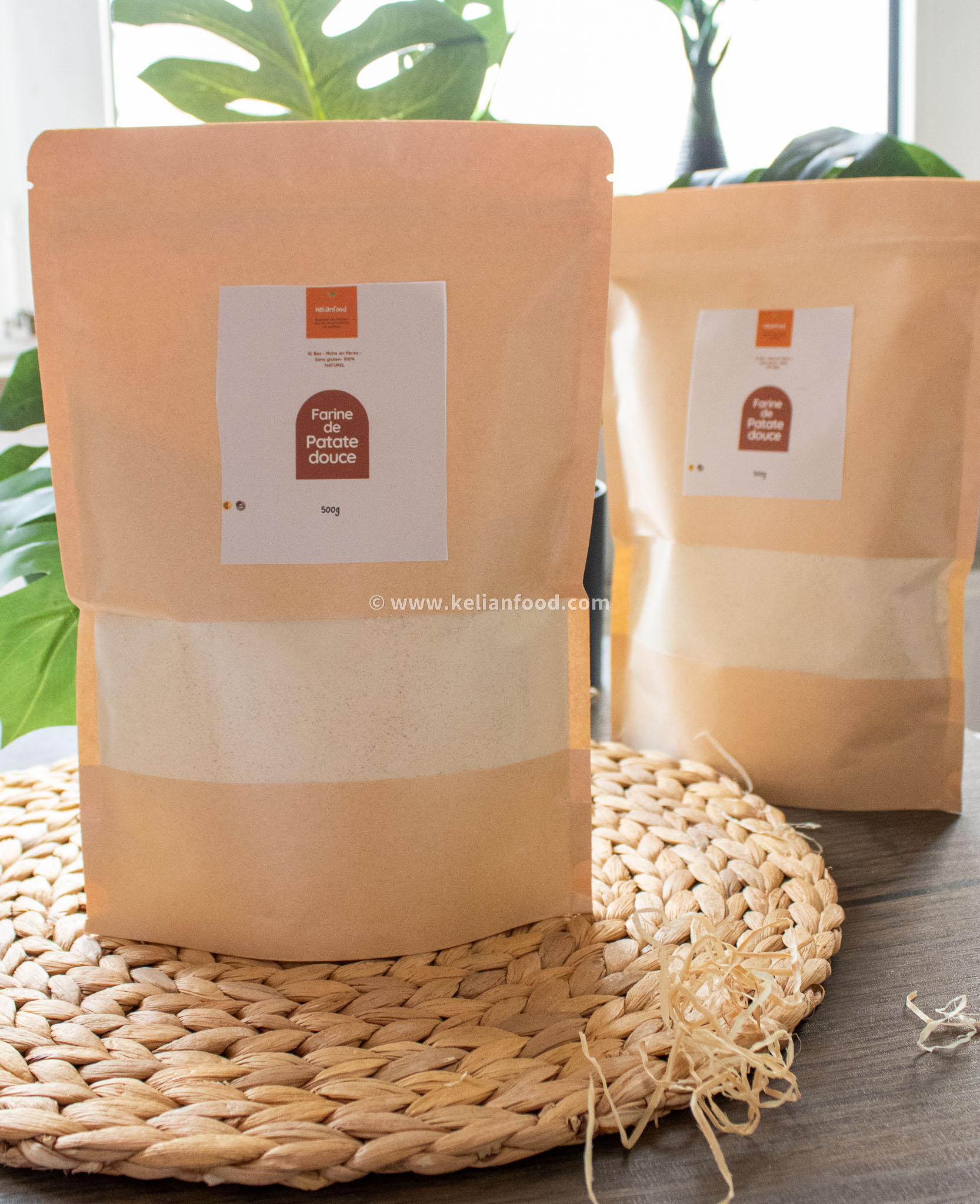 farine de patate douce