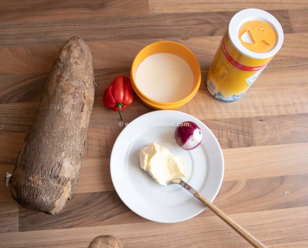 ingredient beignet d'igname