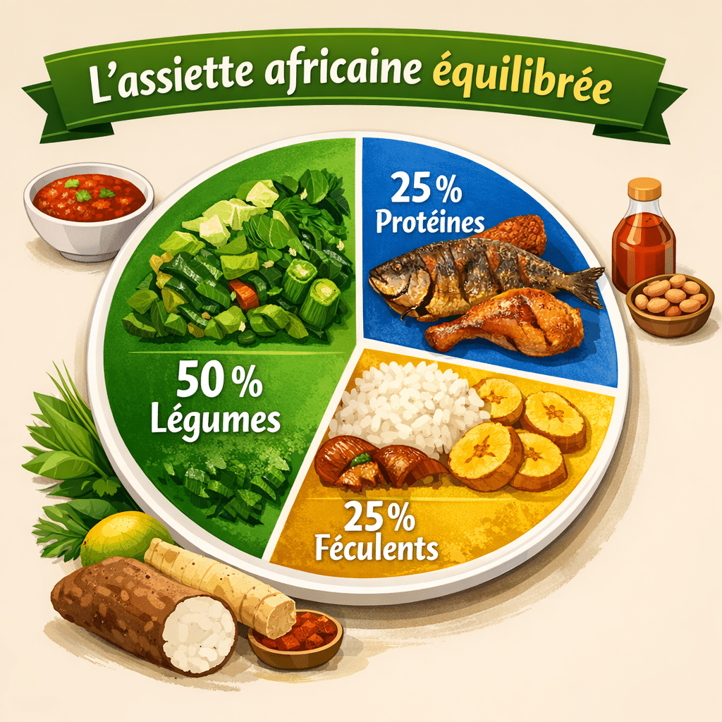 ASSIETE EQUILIBRE AFRICAINE