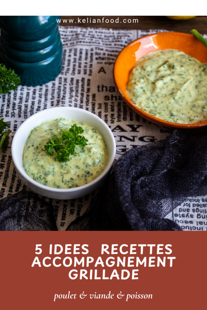 5 sauce accompagnement grillade